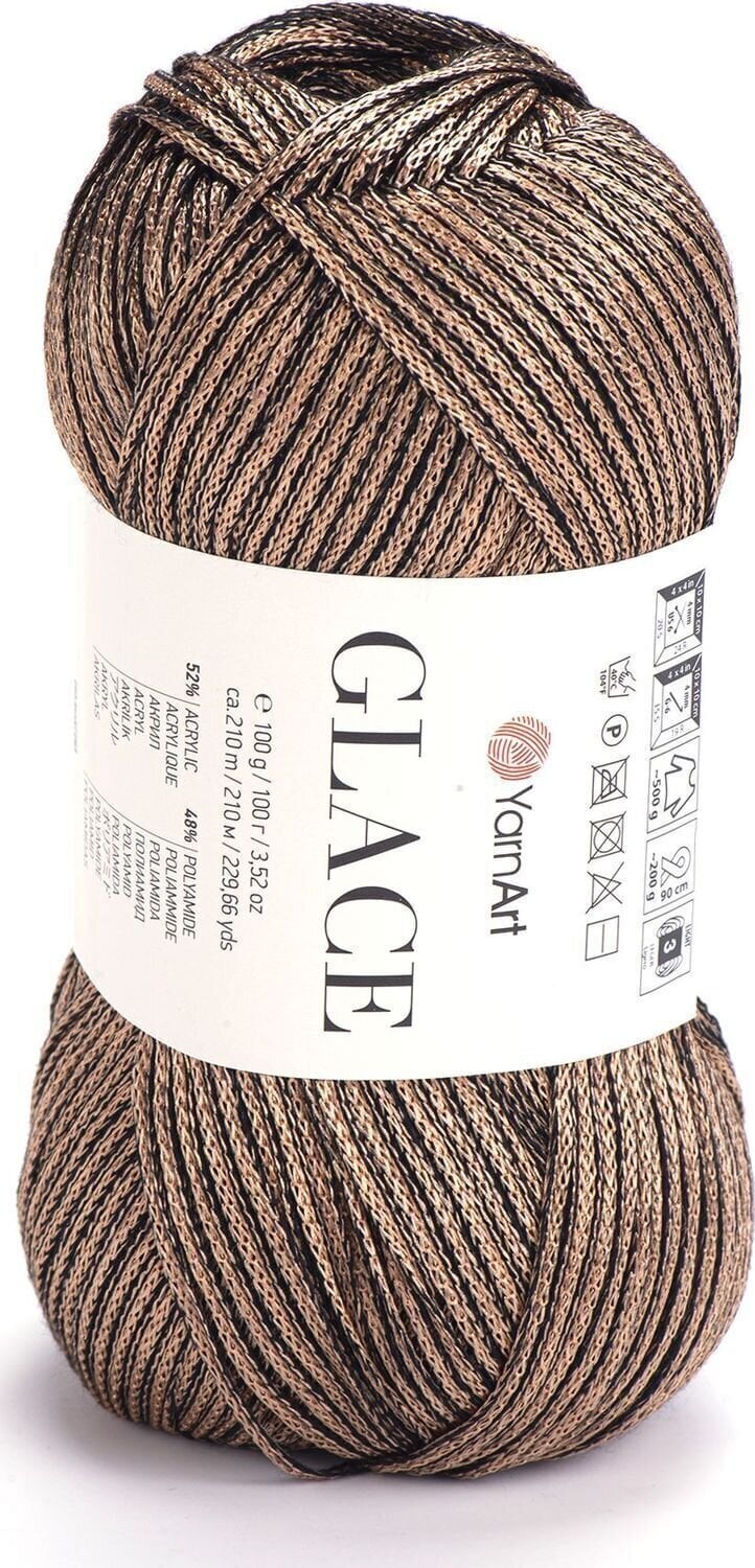 Pređa za pletenje Yarn Art Glace 7301 Pređa za pletenje