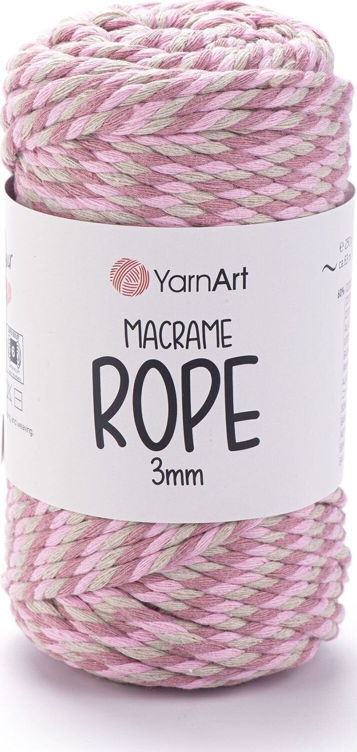 Aukla Yarn Art Macrame Rope 3 mm 63 m 824 Aukla