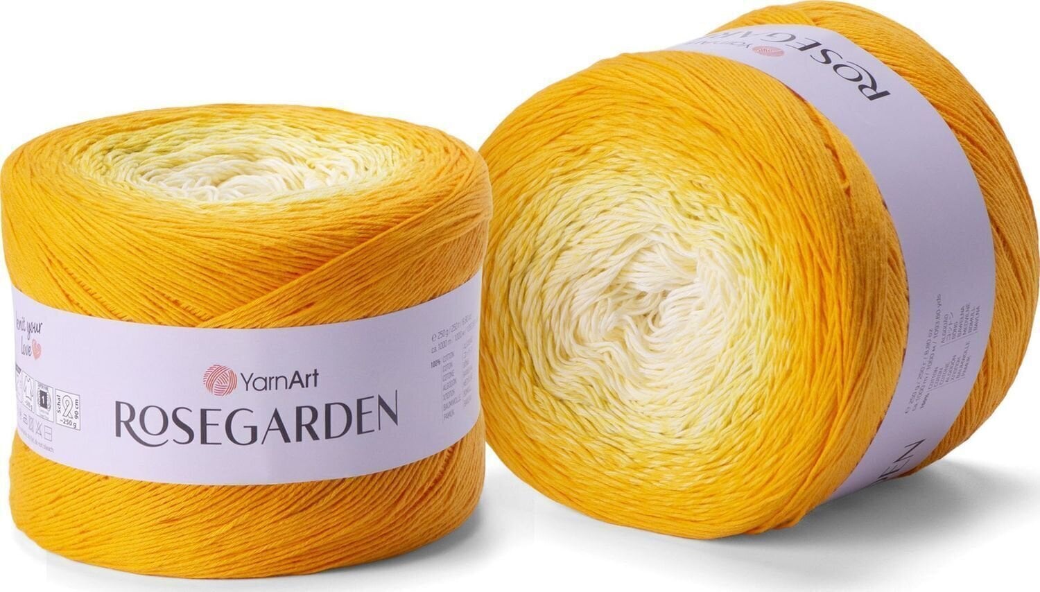 Pređa za pletenje Yarn Art Rosegarden 309 Pređa za pletenje