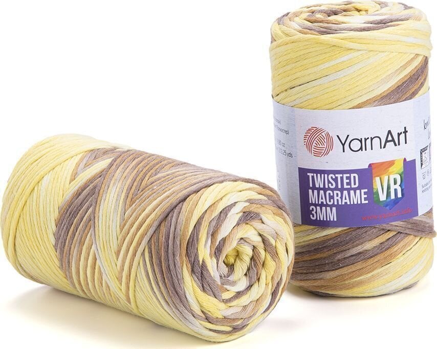 Κορδόνι Yarn Art Twisted Macrame 3 mm VR 195 m 914 Κορδόνι