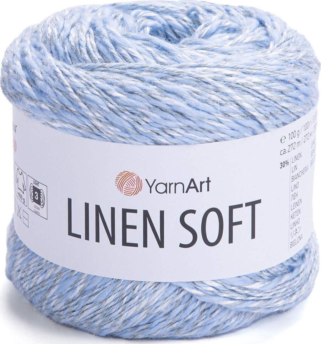 Pletacia priadza Yarn Art Linen Soft 7319 Pletacia priadza