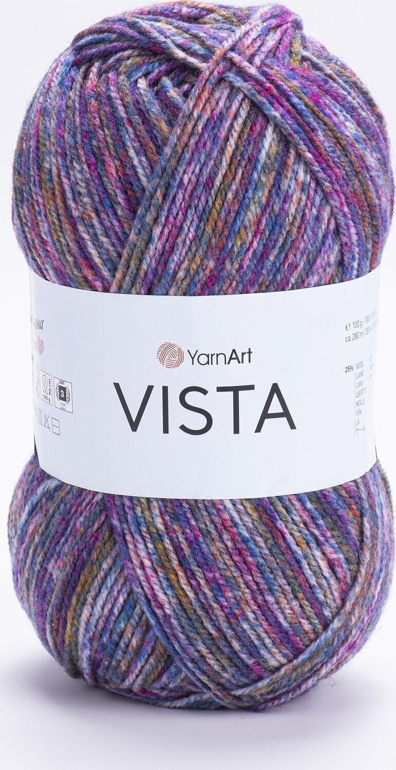 Filati per maglieria Yarn Art Vista 9207 Filati per maglieria