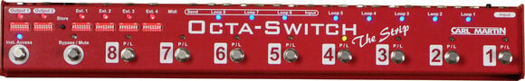 Kājas slēdzis Carl Martin Octa-Switch The Strip Kājas slēdzis - 1