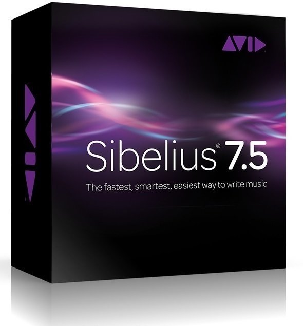 Kottázó szoftver AVID Sibelius 7.5