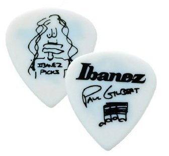 Перце за китара Ibanez 1000PG Picks Paul Gilbert Signature Models White