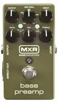 Pedal de efeitos para baixo Dunlop MXR M81 Bass Preamp - 1