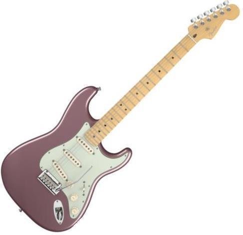 Elektrisk guitar Fender American Deluxe Stratocaster Maple Fingerboard, Burgundy Mist Metallic