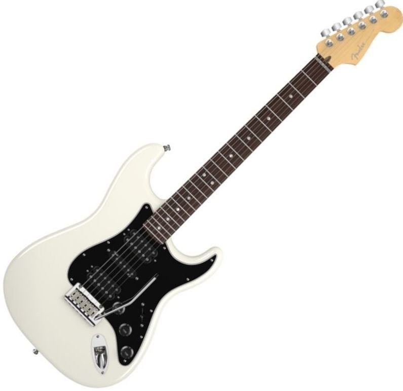 Elektromos gitár Fender American Deluxe Stratocaster HSH, Rosewood Fingerboard, Olympic Pearl