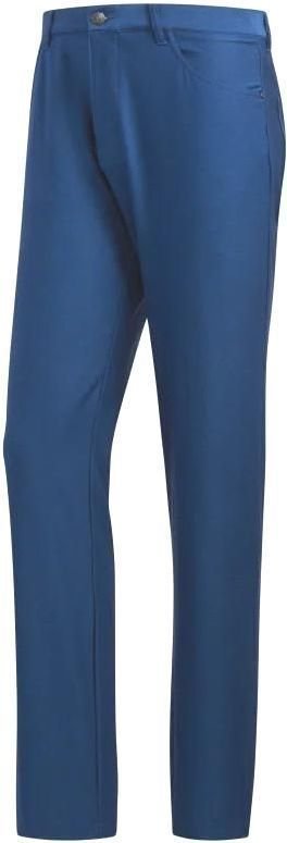 Pantalones Adidas Ultimate365 Heathered 5-Pocket Mens Trousers Dark Blue 32/32