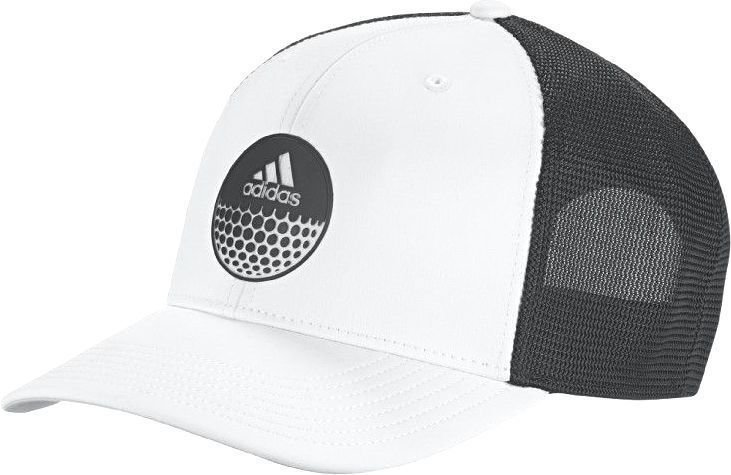 Pet Adidas Globe Trucker Hat BK/WH
