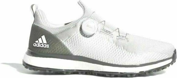 Heren golfschoenen Adidas Forgefiber BOA Mens Golf Shoes Grey Two/Cloud White/Grey Six UK 14,5 - 1