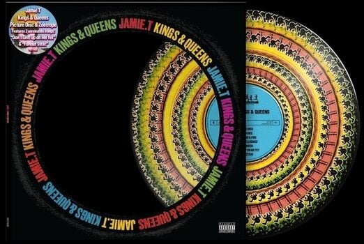Disc de vinil Jamie T - Kings & Queens (15th Anniversary Edition) (Zoetrope Vinyl) (LP) - 1