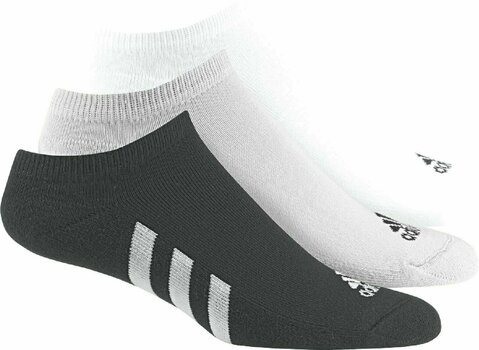 Ponožky Adidas 3-Pack No Show BK/GR/WH 10-13 - 1