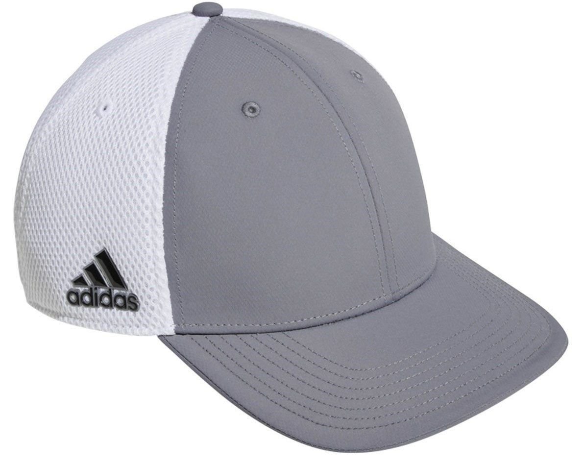 Каскет Adidas A-Stretch Tour Crestable Hat GR/WH S/M