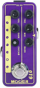 Pré-amplificador/amplificador em rack MOOER 019 UK Gold PLX - 1