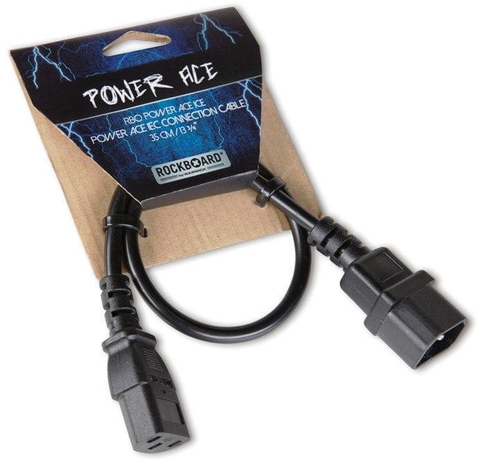 Câble d'alimentation RockBoard Power Ace IEC Noir 35 cm