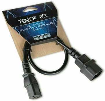 Napajalni kabel RockBoard Power Ace IEC Črna 35 cm - 1