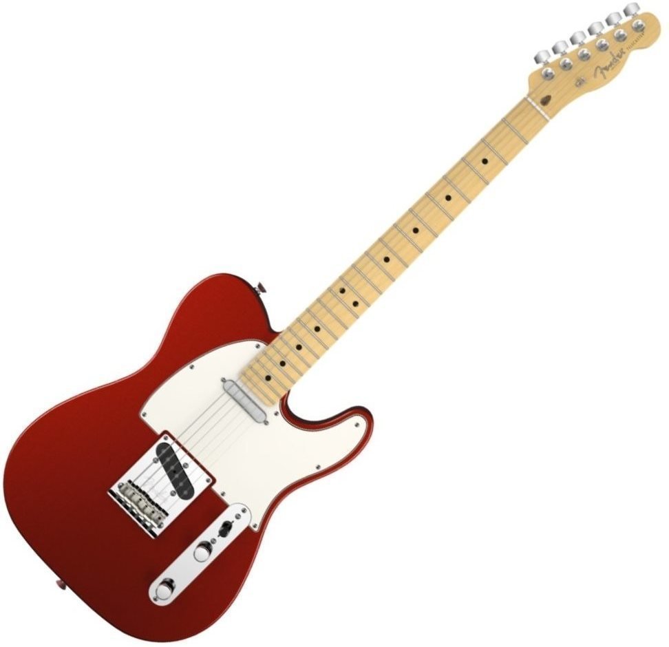 Elektrisk gitarr Fender American Standard Telecaster, Maple Fingerboard, Mystic Red
