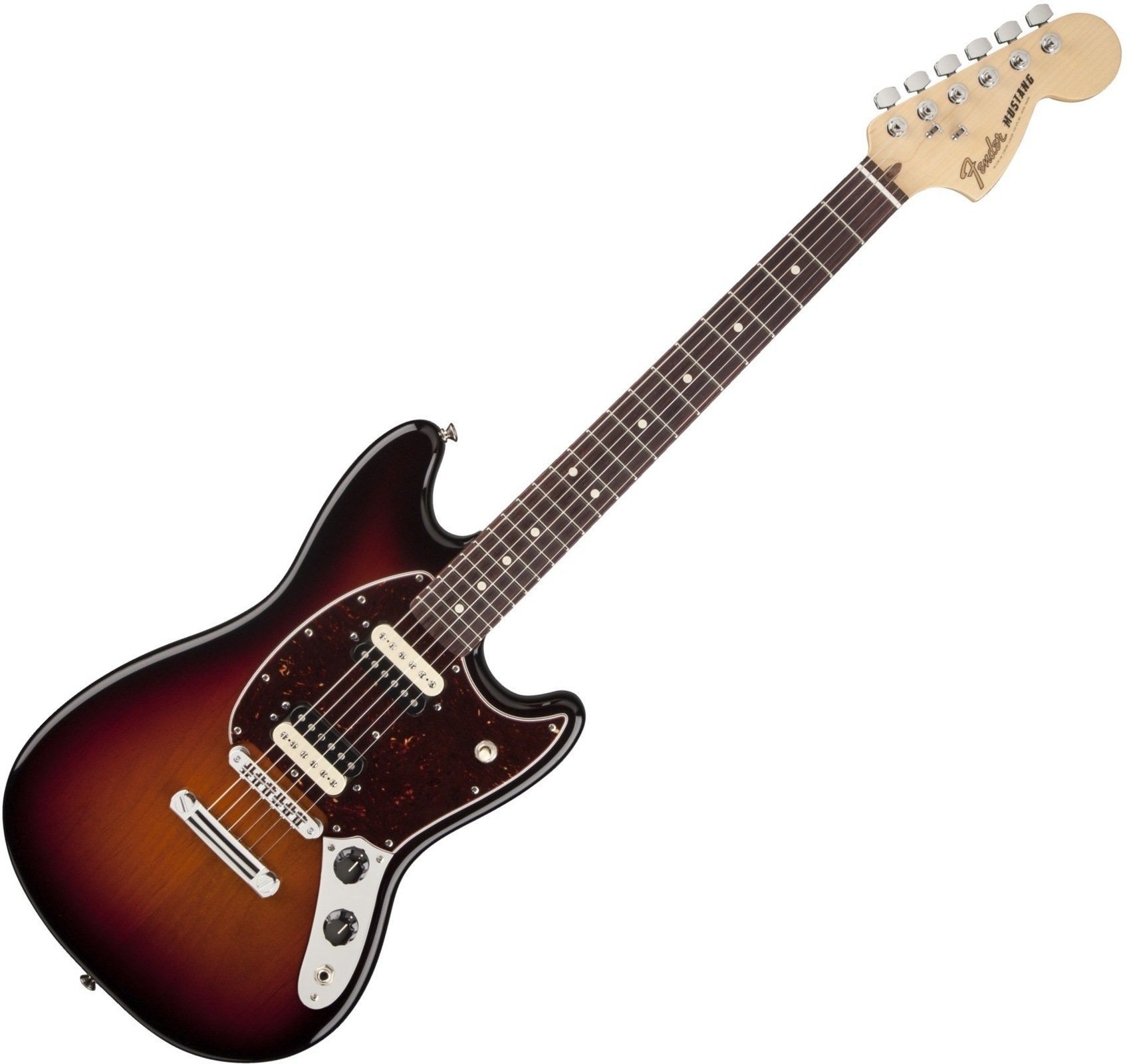 Elektrische gitaar Fender American Special Mustang, Rosewood Fingerboard, 3-Color Sunburst