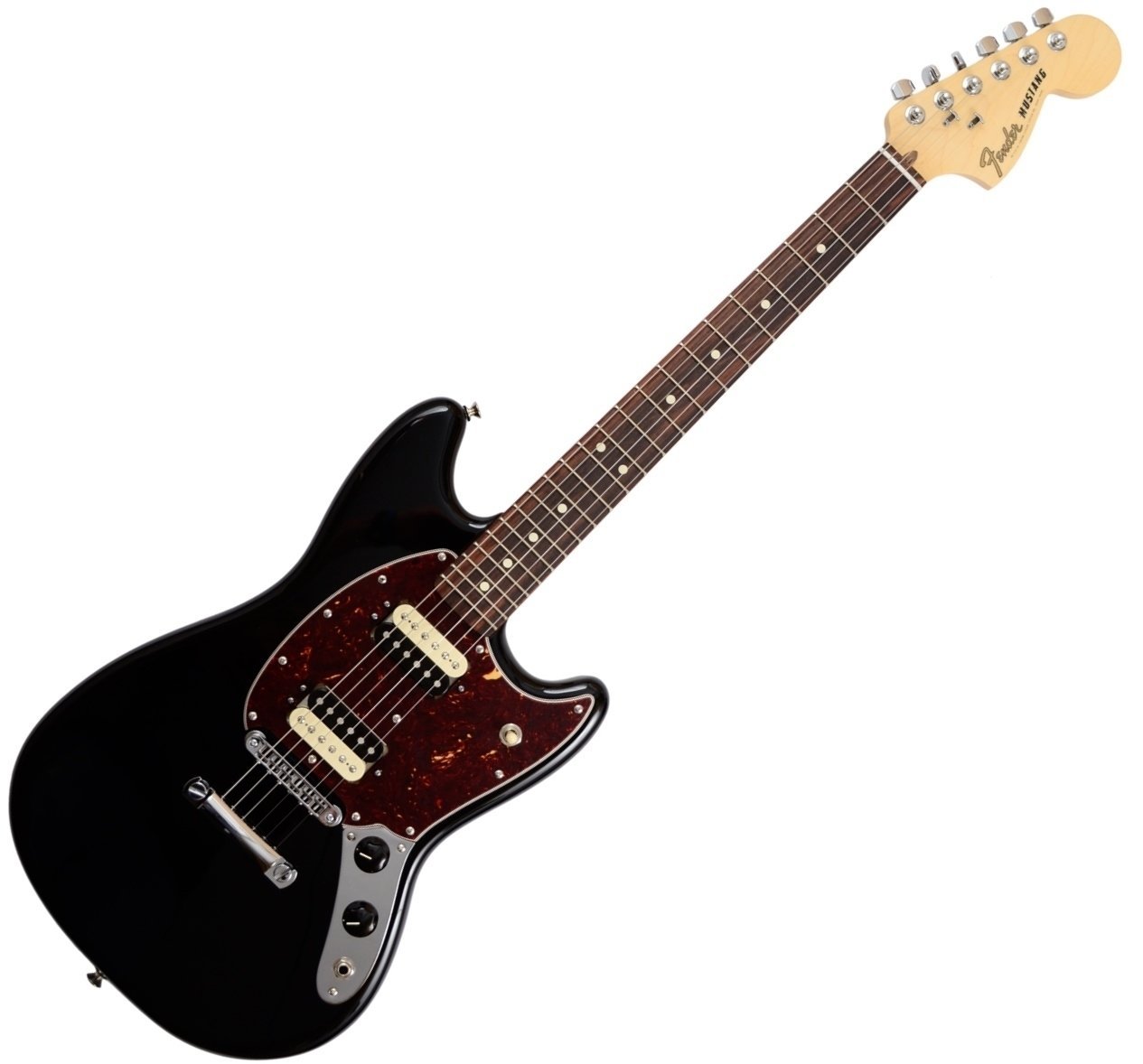 Elektromos gitár Fender American Special Mustang, Rosewood Fingerboard, Black