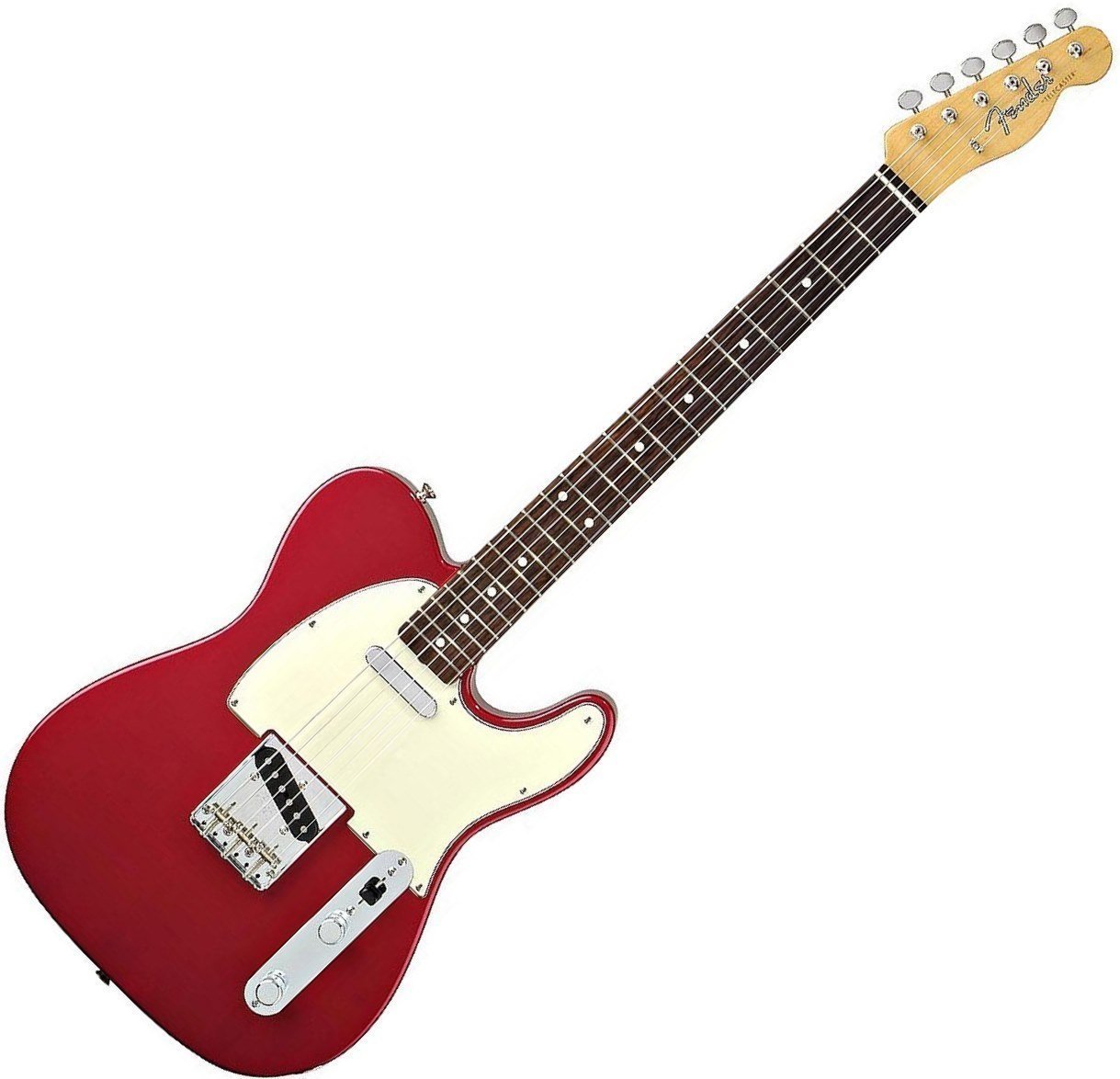Electric guitar Fender Vintage '62 Telecaster w/Bound Edges, Rosewood Fingerboard, Candy Apple Red