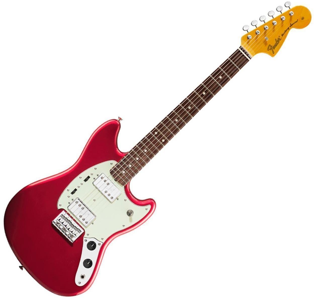 Elektromos gitár Fender Pawn Shop Mustang Special, Rosewood Fingerboard, Candy Apple Red