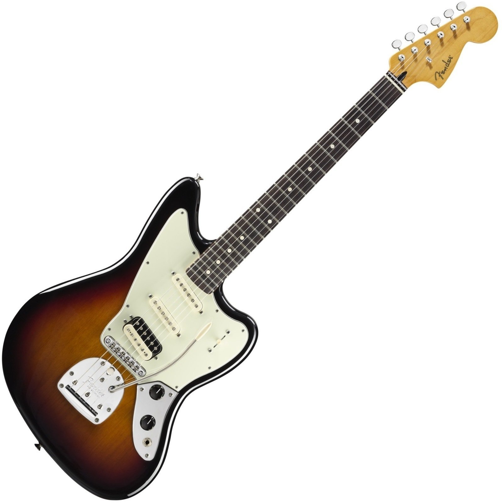 Sähkökitara Fender Pawn Shop Jaguarillo, Rosewood Fingerboard, 3-Color Sunburst