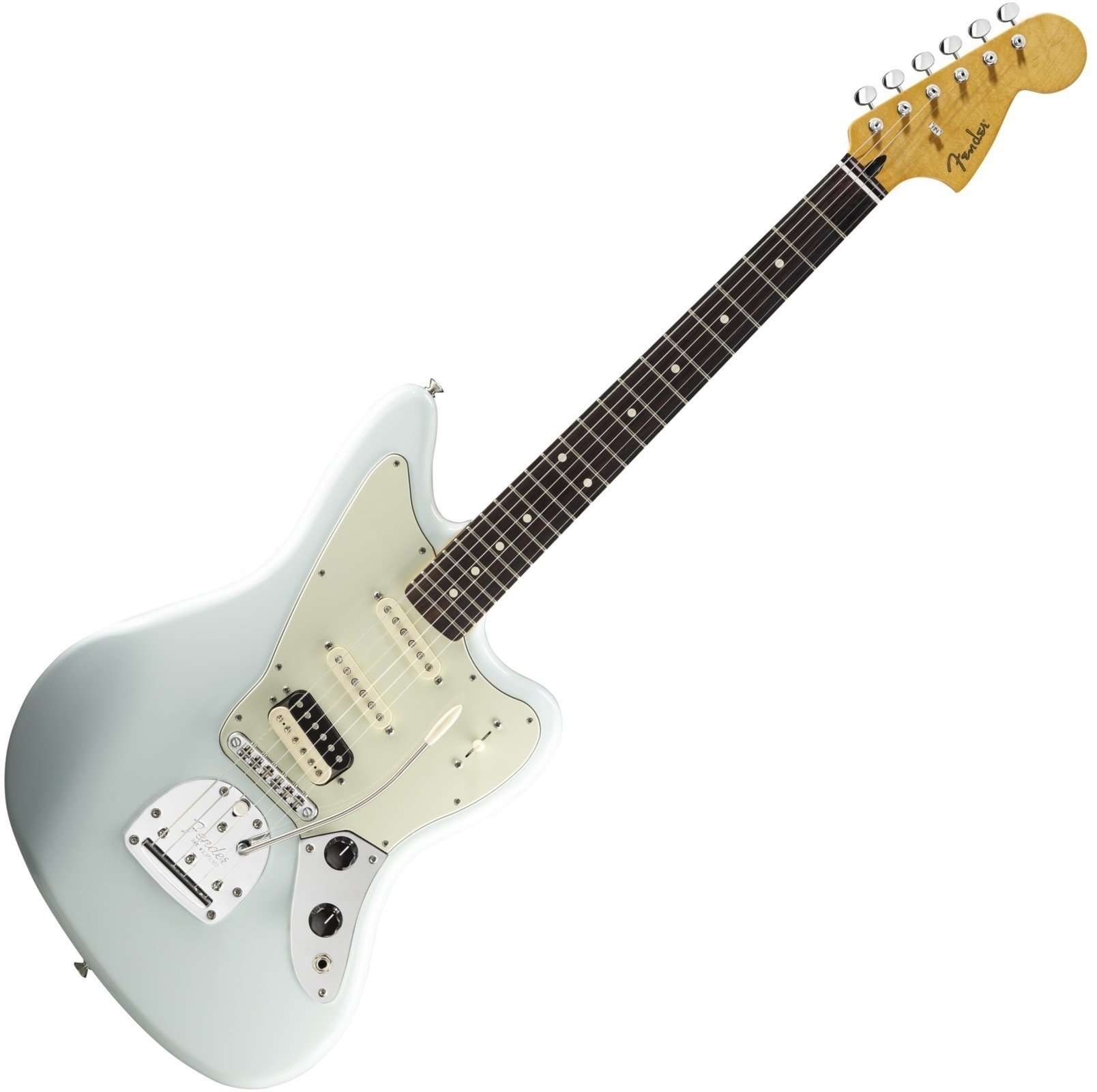 Електрическа китара Fender Pawn Shop Jaguarillo, Rosewood Fingerboard, Faded Sonic Blue