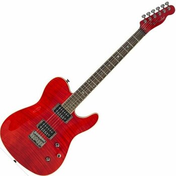 Elektrisk gitarr Fender Special Edition Custom Telecaster FMT HH, Rosewood Fingerboard, Crimson Red Trans - 1