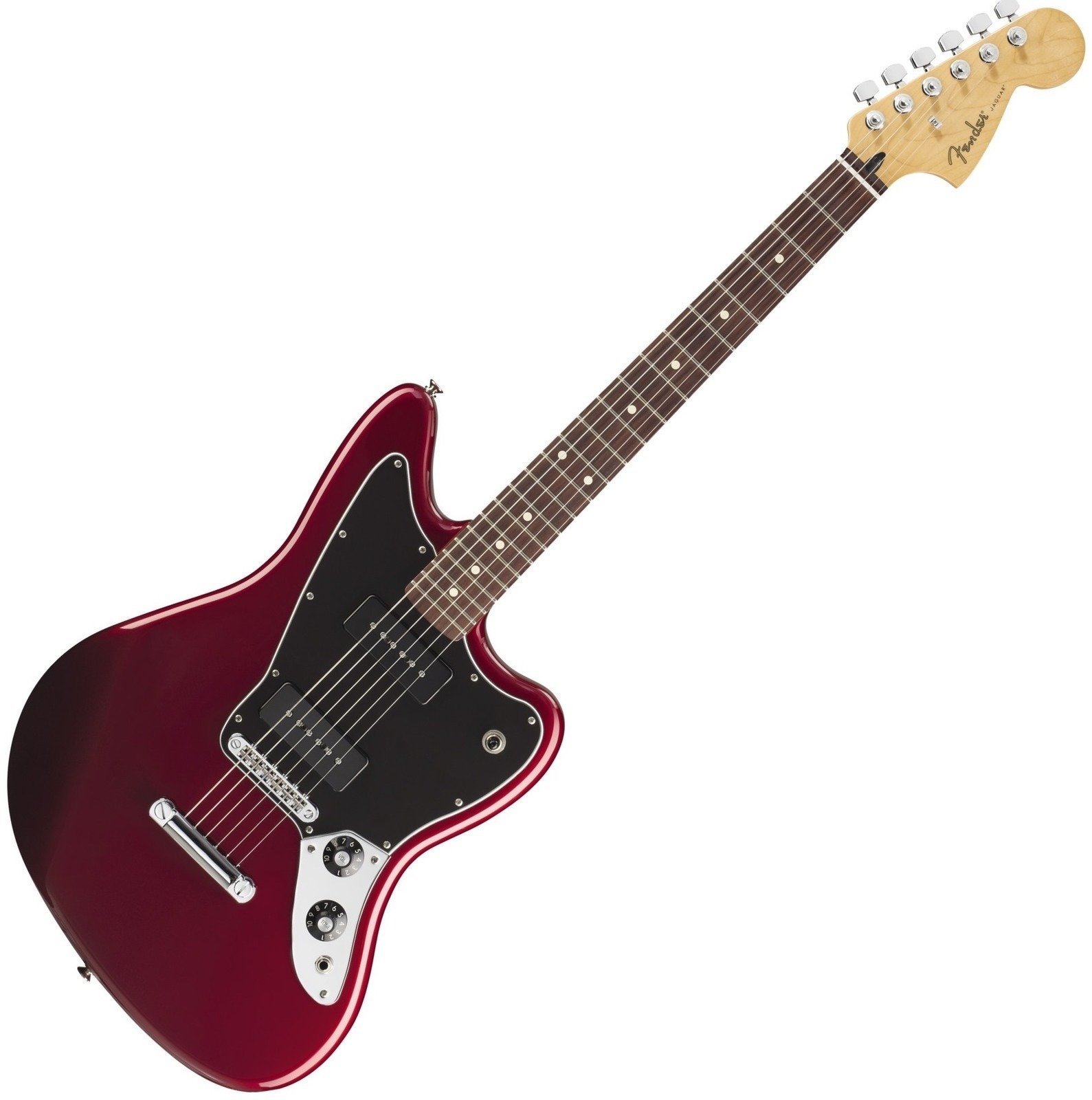 E-Gitarre Fender Blacktop Jaguar 90, Rosewood Fingerboard, Candy Apple Red