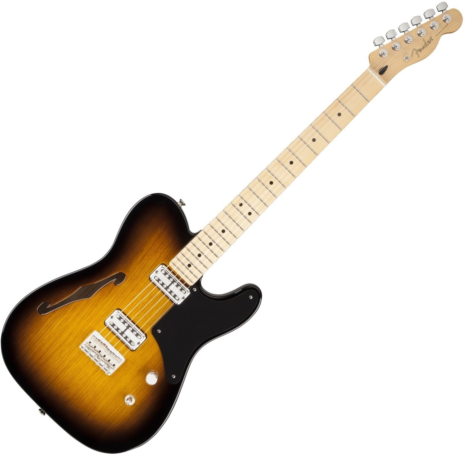 Elektromos gitár Fender Cabronita Telecaster Thinline, Maple Fingerboard, 2-Color Sunburst