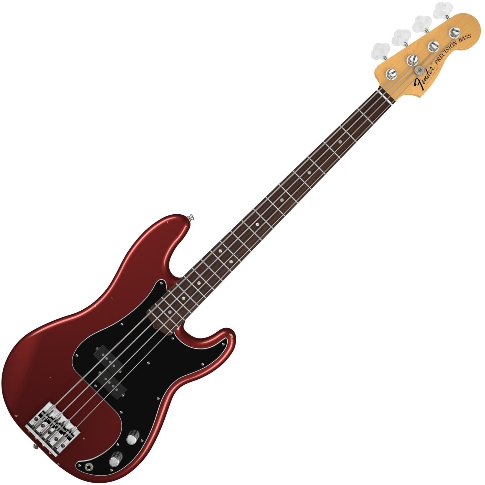 Električna bas kitara Fender Nate Mendel P Bass RW Candy Apple Red
