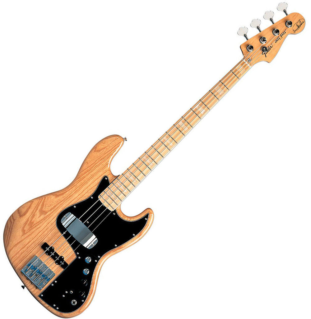 Basse électrique Fender Marcus Miller Jazz Bass Maple Fingerboard, Natural
