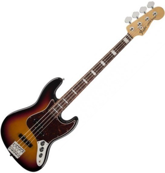 4-string Bassguitar Fender Vintage Hot Rod '70s Jazz Bass Rosewood Fingerboard, 3-Color Sunburst