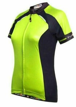 Cycling jersey Funkier Firenze W Jersey Lime XL - 1