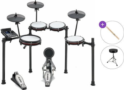 Комплект електронни барабани Alesis Nitro Max Kit Basic SET Black Комплект електронни барабани - 1