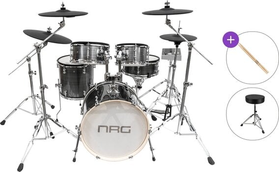 Elektronisch drumstel NRG EDK-1000 Pro Kit Basic SET Grey Elektronisch drumstel - 1