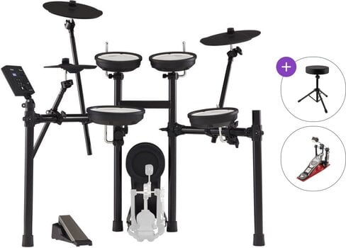 Elektronisk trommesæt Roland TD-07KV Basic SET Black Elektronisk trommesæt - 1
