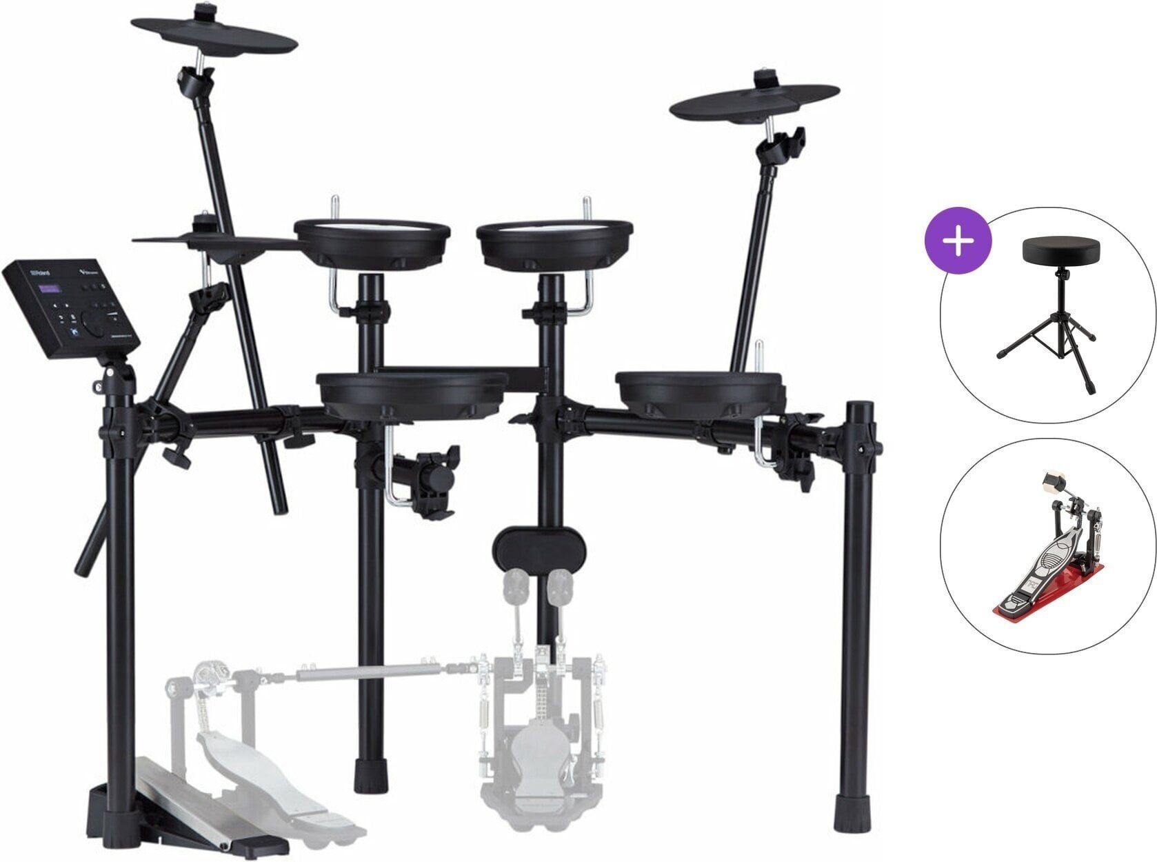 E-Drum Set Roland TD-07DMK Basic SET Black E-Drum Set