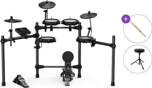 Elektronisch drumstel Nux DM-210 Basic SET Black Elektronisch drumstel - 1