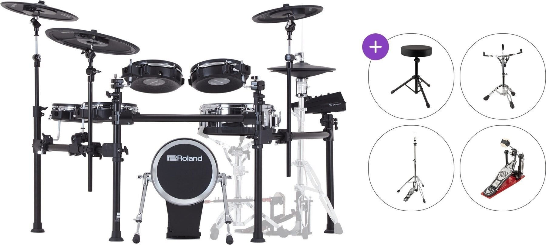 Set de tobe electronice Roland TD713 Basic SET Set de tobe electronice