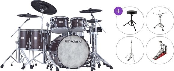 Set Batteria Elettronica Roland VAD716 Basic SET Gloss Ebony Set Batteria Elettronica - 1