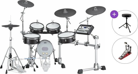 Комплект електронни барабани Yamaha DTX10K-M Basic SET Black Forest Комплект електронни барабани - 1