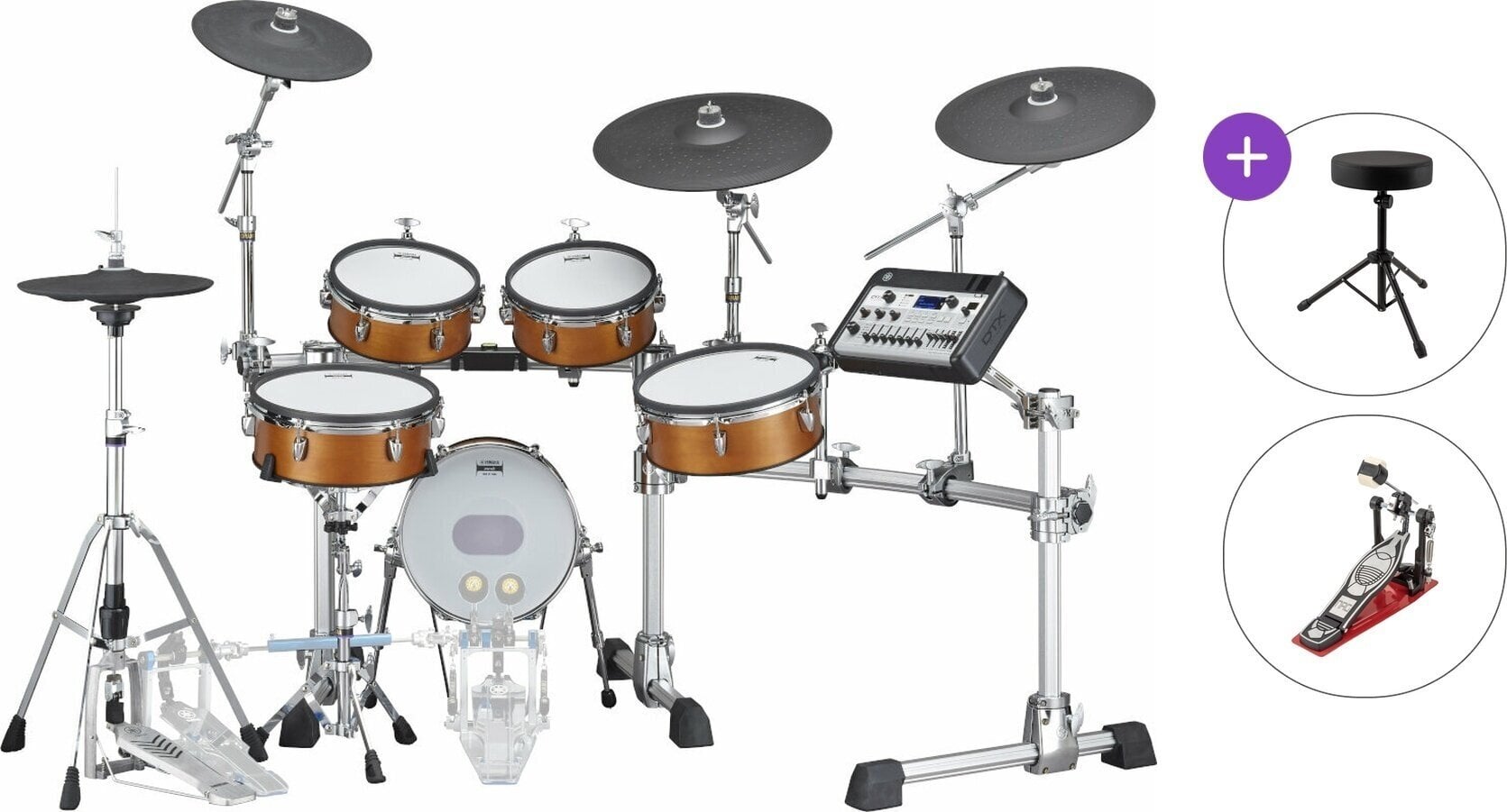 Set de tobe electronice Yamaha DTX10K-M Basic SET Real Wood Set de tobe electronice
