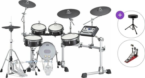 Комплект електронни барабани Yamaha DTX10K-X Basic SET Black Forest Комплект електронни барабани - 1