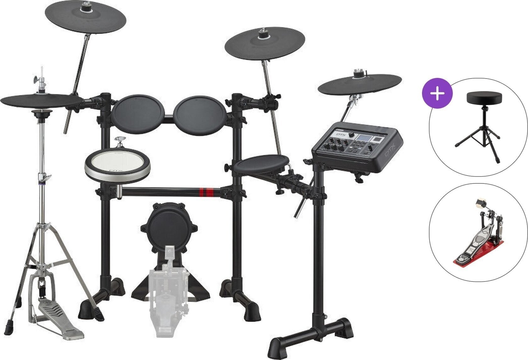 Elektronski bobni seti Yamaha DTX6K2-X Basic SET Black Elektronski bobni seti