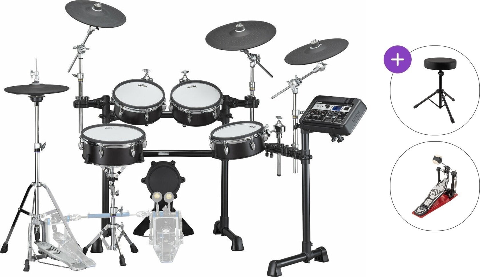 Elektronski bobni seti Yamaha DTX8K-M Basic SET Black Forest Elektronski bobni seti