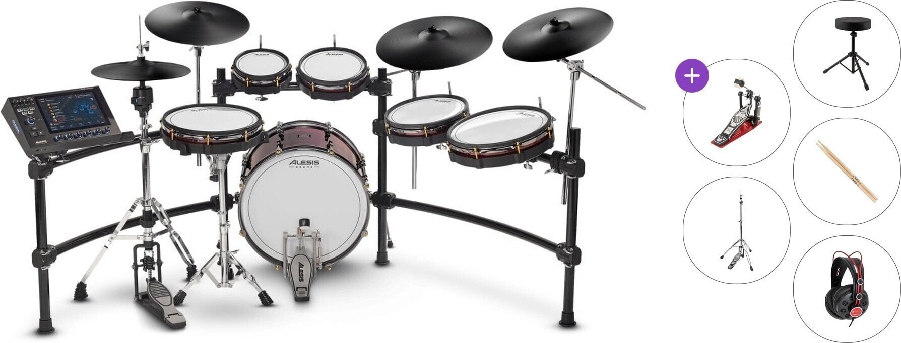 Set Batteria Elettronica Alesis Strata Prime Standard SET Black Set Batteria Elettronica