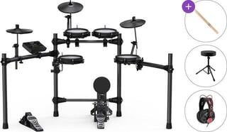 Ηλεκτρονικό Ντραμκιτ Nux DM-210 Standard SET Black Ηλεκτρονικό Ντραμκιτ