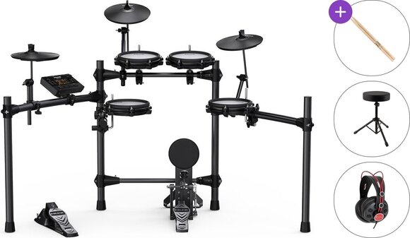 Ηλεκτρονικό Ντραμκιτ Nux DM-210 Standard SET Black Ηλεκτρονικό Ντραμκιτ - 1